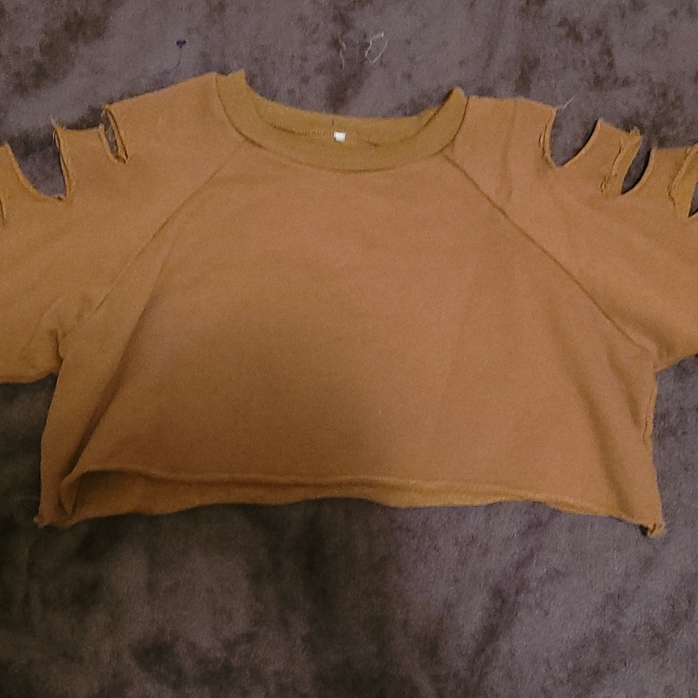 Cropped sweater